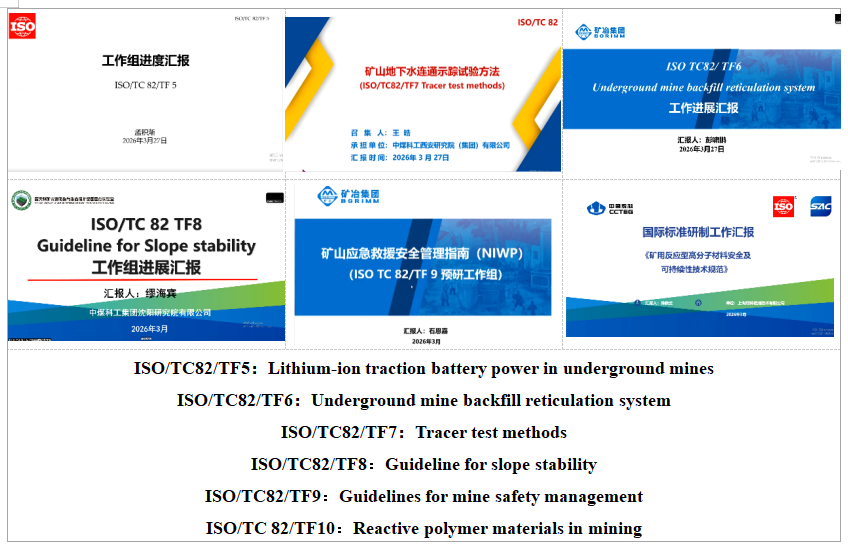 The Working Meeting on International Standard Development of the Belt and Road International Mine Standardization Working Group was convened.